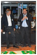 Paolo Gezzi e il candidato presidente Giorgio Tonini